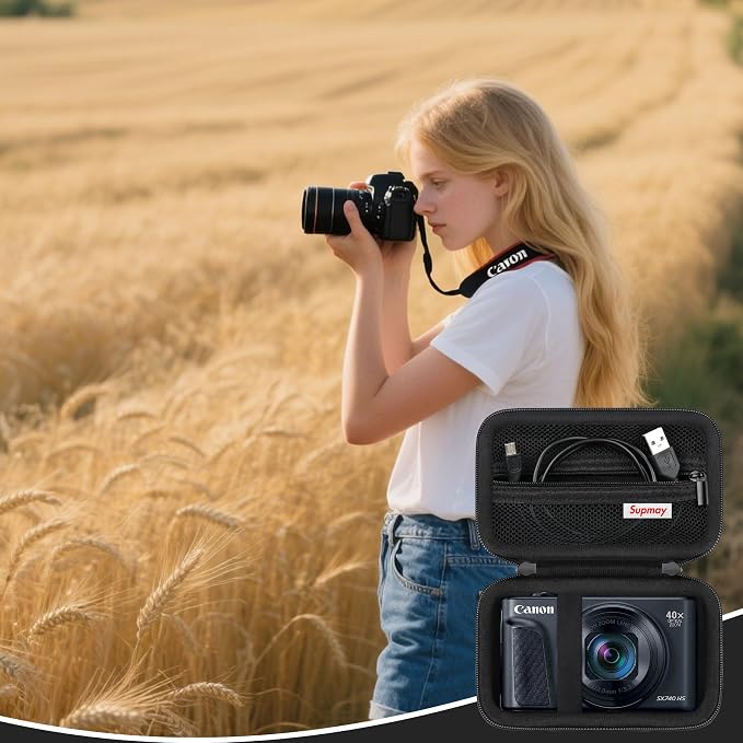 Hard Carrying Case for Canon PowerShot SX740 HS/ SX730 HS/ SX720 HS/ SX620 HS/ - Image 8