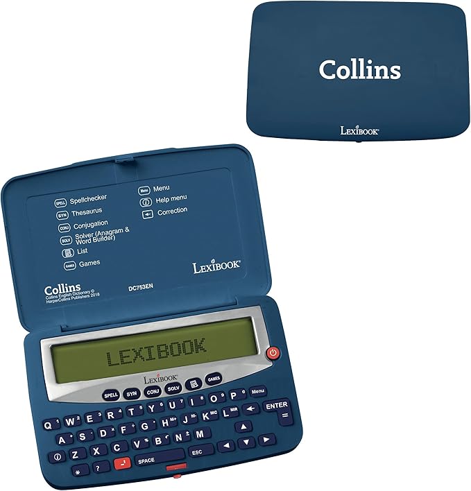 Lexibook DC753EN Electronic Pocket Spellchecker, Conjugation, Anagram Solver by Lexibook