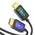 Fiber Optic HDMI Cable 15 ft 2.1 8K 48Gbps High Speed Supports 8K@60Hz 4K@120Hz by FibbrOfficial