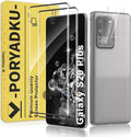 2+2 Pack for Samsung Galaxy S20 Ultra Screen Protector and Camera Protectors by JavoYion