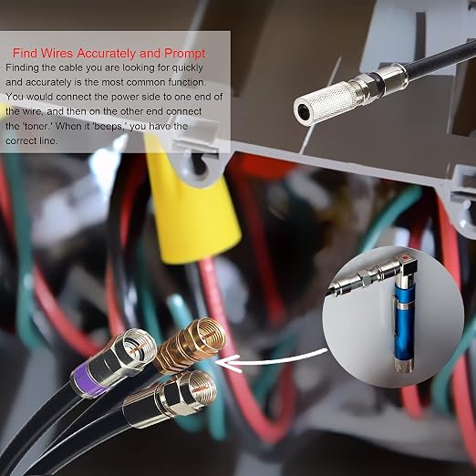 Coaxial Pocket Toner Pocket Continuity Tester and Toner - Image 7