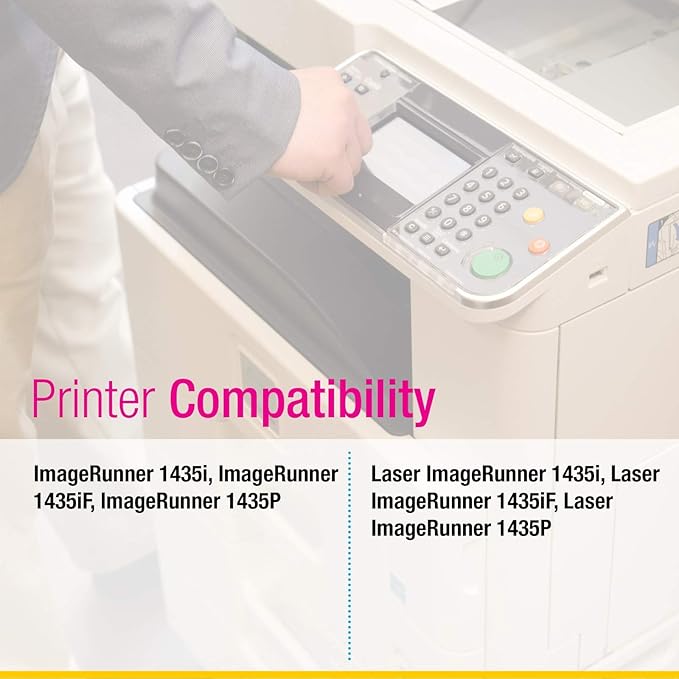 CS Replacement Toner Cartridge Compatible with Canon GPR54 9436B003 Black Laser ImageRunner 1435i 1435iF 1435P Toner Cartridge 4 Pack