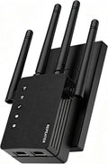 WiFi Extender, 1200Mbps Dual Band 2.4/5GHz WiFi Extender Signal Booster – 12880 by GEYILO
