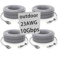 Cat 6 Ethernet Cable - 100 ft Heavy Duty by GWFIBER