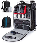 BAGSMART Camera Bag for DSLR, Waterproof Camera Backpacks for Photographers by BAGSMART
