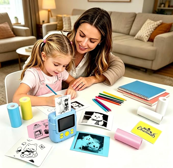 18 Rolls Kids Camera Paper Roll Refill Compatible - Image 8