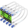 Cat6A Ethernet Cable Shielded 10Gbps 10 ft, Slim Shielded Ethernet Cable Cat 6 by Unknown