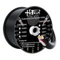 HiFind 14/2 Gauge Speaker Wire Cable 150 Ft-Tinned OFC Copper-UL CL3 Rated- Indoor/Outdoor-Pro Series 14 AWG-UV PVC Jacket&Cotton, Hi-Fi Sound for Car Audio,Home Theater Speakers,Stereos-Black