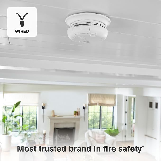 First Alert BRK Interconnect Hardwire Combination Smoke & Carbon Monoxide Alarm - Image 5