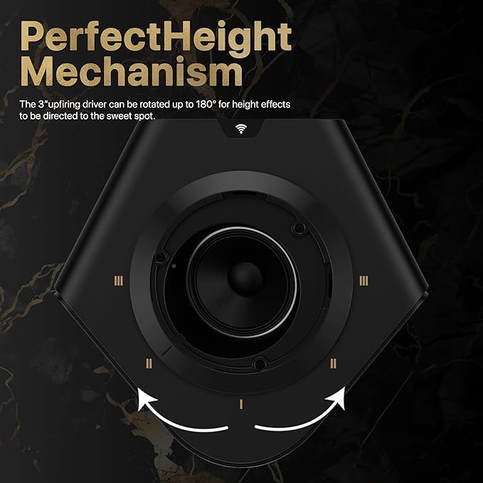 Nakamichi Dragon Home Surround Sound System with Quad 12" Subwoofers, Dolby Atmos and DTS:X Pro. Soundbar Meets AV Receiver