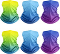 Geyoga 6 Pieces Summer UV Protection Cooling Neck Gaiter Face Clothing Neck by Geyoga