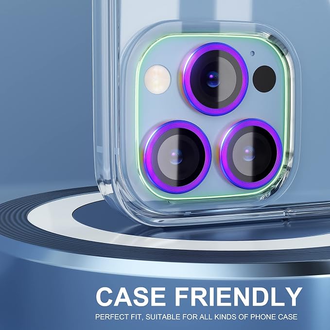 Choiche Compatible for iPhone 13 Pro/iPhone 13 Pro Max Camera Lens Protector - Image 4