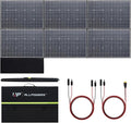 ALLPOWERS SP039 600W Foldable Solar Panel, 24% Efficient IP66 Waterproof for RV Camping Home & 12V Systems, Compact Portable Design（SP039-600W