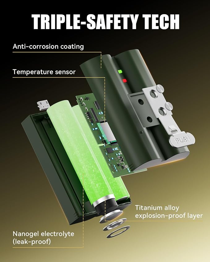 Lesaps 4-Pack Replacement Battery - Image 6
