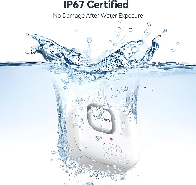 TECKNET WiFi Water Leak Detectors, Leak & Drip Alert - Image 4
