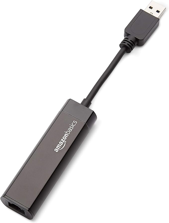 Amazon Basics USB 3.0 to 10/100/1000 Gigabit Ethernet Internet Adapter - Image 2