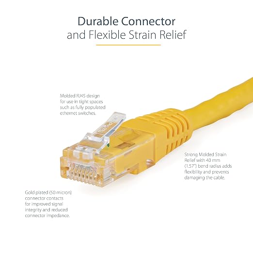 StarTech 15ft CAT6 Ethernet Cable - Image 3