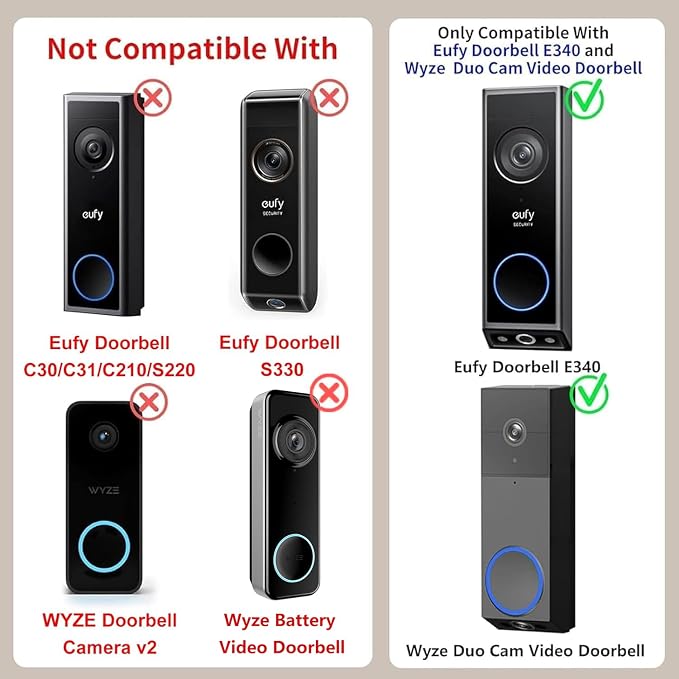 Anti-Theft Video Doorbell Mount - Image 2