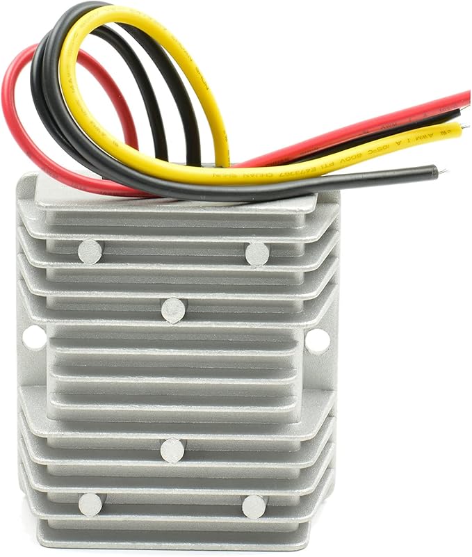 MGGi DC Converter 8V-40V to 12V 6A 72W, Step Down Step Up Converter Voltage Regulator, Power Adapter Voltage Booster, Reducer Waterproof Module Transformer for Golf Cart Club Car Truck Vehicle