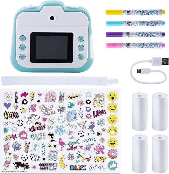 Canal Toys Photo Creator Instant Print Camera – Photo, Selfie and Video – - Image 5
