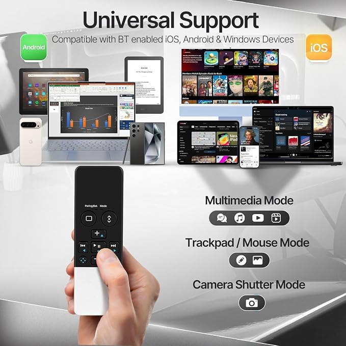 TNP Bluetooth Remote Control for iPad iPhone - Image 6