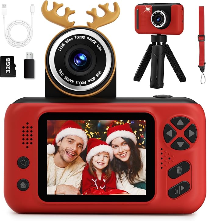 Makolle Kids Camera for Girls, mini Camera for Childrens Age 3-8, Drop Proof by Makolle