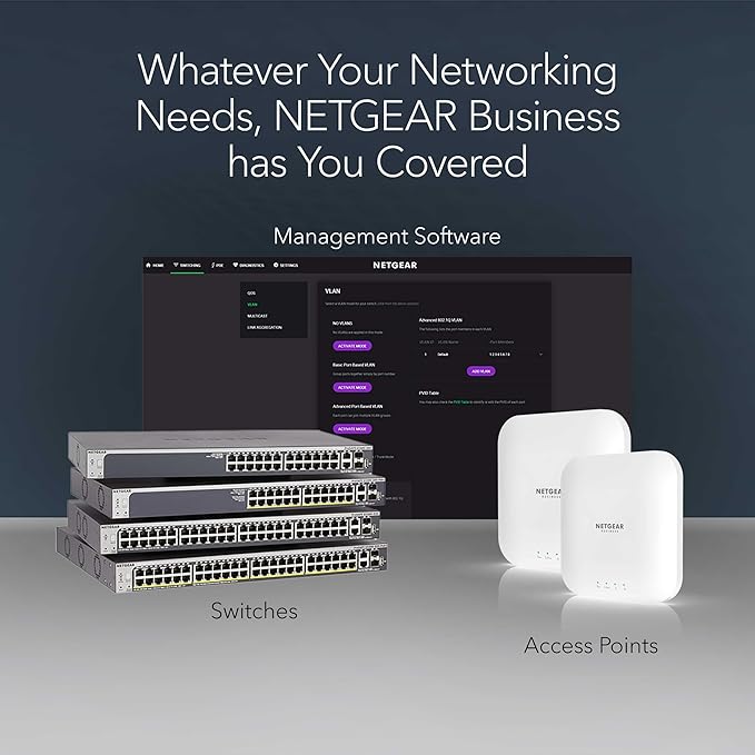 NETGEAR 28-Port Gigabit Ethernet Smart Switch- Managed, - Image 6