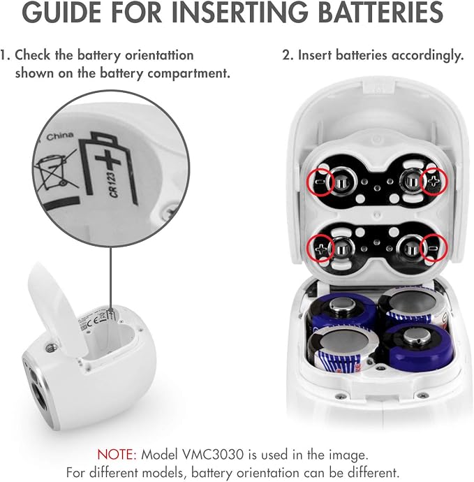 Tenergy 3V CR123A Lithium Battery, High Permance 1500mAh CR123A Cell Batteries - Image 6