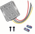 Golf Cart Accessories 10A 240W DC-DC 36V 48V Step Down to 24V Converter Golf Cart Voltage Reducer Regulator Waterproof Transformer with Fuse