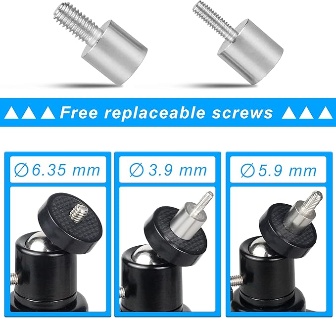 SoeKoa Mini Projector Tripod Mount Compatible with DR.J Upgrade, DBPOWER, Anker, AAXA Technologies, Artlii, LoongSon, APEMAN and Most Other Mini Projector