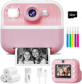Instant Camera, Front Rear Dual Selfie Kids Camera by DUDUDRAGON