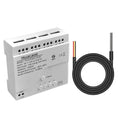 Zigbee 4CH Temperature Monitoring Switch, 12V Dry Contact Smart Relay Module by Unknown