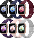 6 Pack Sport Bands Compatible by AMSKY
