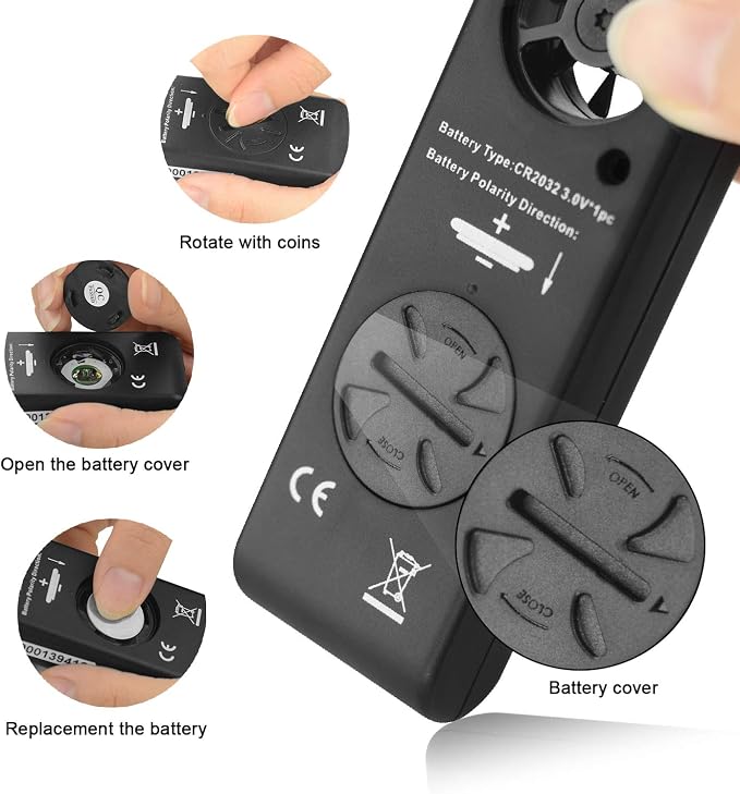 Anemometer Handheld Wind Speed Meter - Image 5