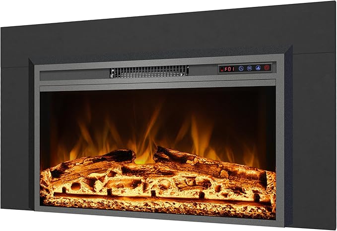 Trim Kit for 35.6" W x 27.5" H Electric Fireplace Inserts