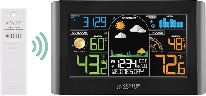 La Crosse Technology S77925-INT Wireless Color Weather Station - Image 2