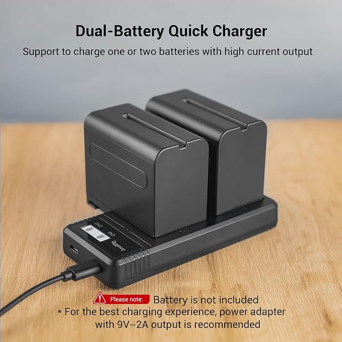 SmallRig Fast Charger Dual USB Charger - Image 4