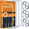 QHOHQ 3 Pack Screen Protector for iPhone 15 by QHOHQ
