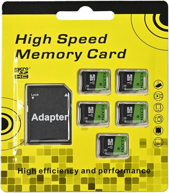 KEXIN 8GB Micro SD Card 5 Pack - Image 8