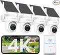 4K Security Cameras Wireless Outdoor, No Subscription, Works in -14°F Cold by 247SecurityWire-Free