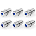 VCE 3GHz Coaxial Cable Connector, RG6 Coax Cable Extender F-Type Nickel Plated by VCE