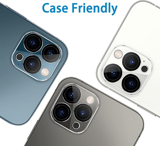 Dengduoduo 3 Pack Tempered Glass Camera Lens Protector - Image 7