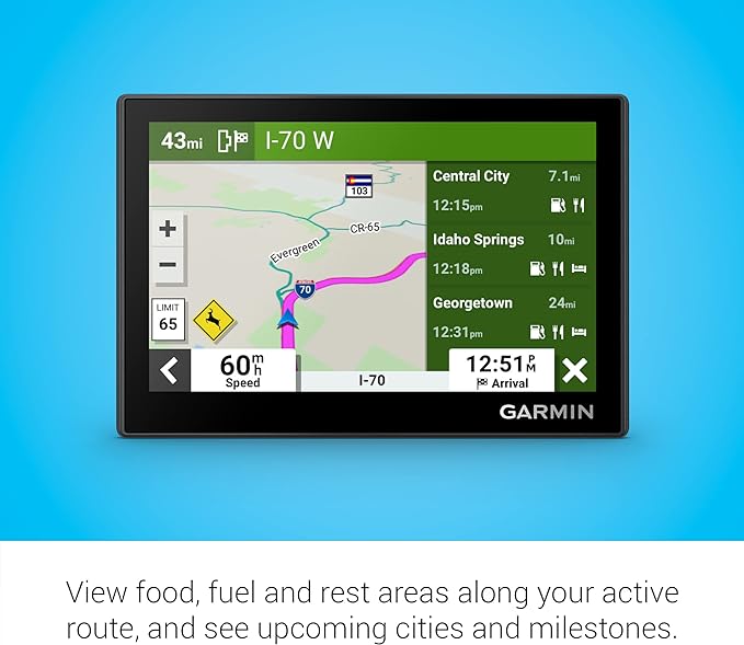 Garmin Drive™ 53 GPS Navigator, High-Resolution Touchscreen, Simple On-Screen - Image 5