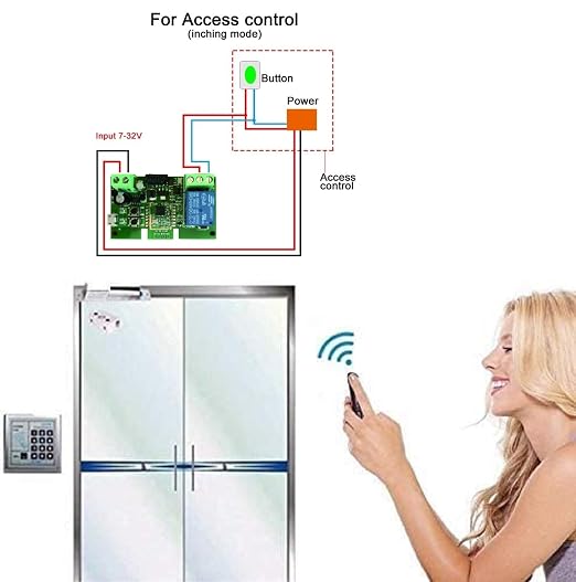 Smart Home Dry Contact Zigbee Relay Switch, Remote Control Zigbee Switch - Image 6