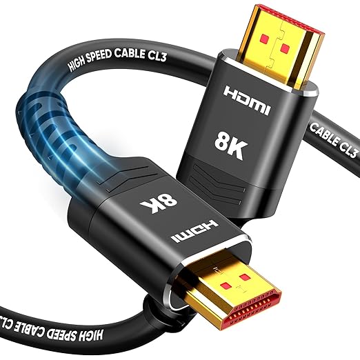 Highwings HDMI Cables 20FT Long, 8K Ultra High Speed HDMI 2.1 Cable 8K@60 by Highwings
