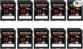 AreTop SD Card 32GB, 10 Pack UHS-I Class 10 SDHC Memory Card, 10 Pack 32GB Full by AreTop