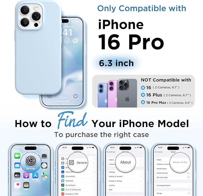 GolbinBox Magnetic for iPhone 16 Pro Case, Compatible - Image 2