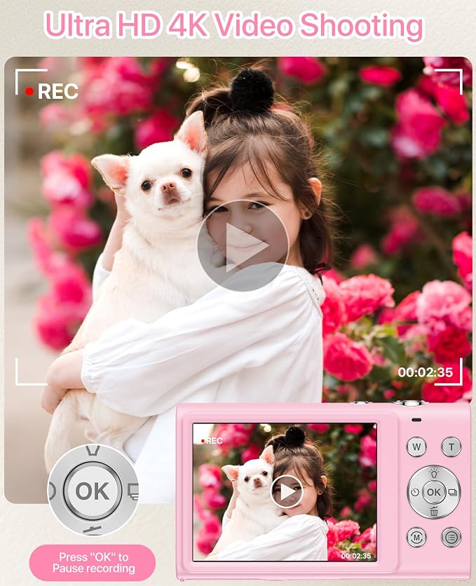 Digital Camera, 4K Vlogging Camera - Image 3