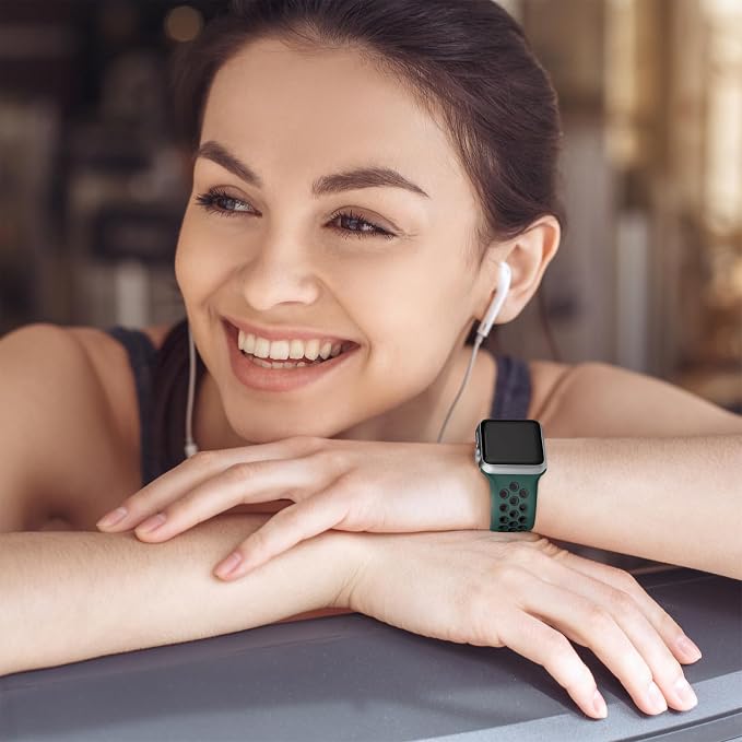 Lerobo Band Compatible with Apple Watch Band 38mm 40mm 42mm 41mm Women Men - Image 3