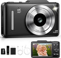 Digital Camera 4K for Kids-48MP Autofocus Vlogging Camera by QUIOF
